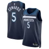 Splendido Delizioso Moderno Anthony Edwards Minnesota Timberwolves Nike Unisex Swingman Replica Jersey Icon Edition Navy