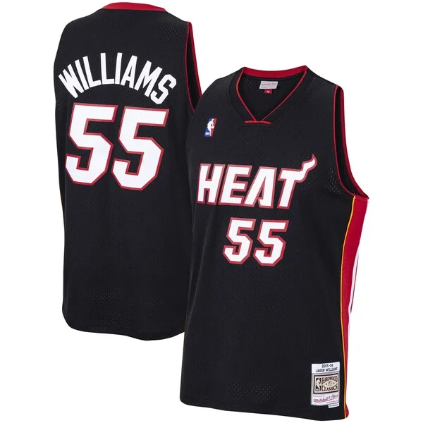 Prestigioso Jason Williams Miami Heat 2005/06 Hardwood Classics Swingman Jersey Black