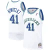 Duraturo Comodo Dirk Nowitzki Dallas Mavericks 1998/99 Hardwood Classics Swingman Jersey White