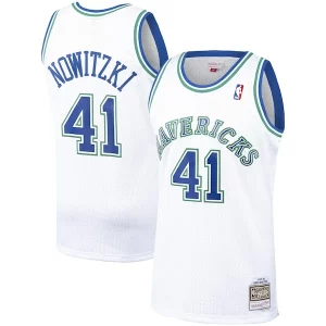 Duraturo Comodo Dirk Nowitzki Dallas Mavericks 1998/99 Hardwood Classics Swingman Jersey White