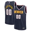 Bellissimo Denver Nuggets Fast Break Custom Jersey Icon Edition Navy/Blue