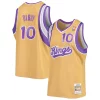 Bellissimo Splendido Robusto Mike Bibby Sacramento Kings 2005/06 Hardwood Classics Swingman Jersey Gold