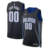Gorgeous Orlando Magic Nike Unisex Swingman Custom Jersey Black Icon Edition