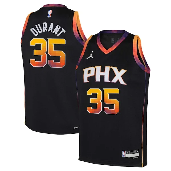 Meraviglioso Kevin Durant Phoenix Suns Jordan Brand Youth 2022/23 Swingman Jersey Statement Edition Black