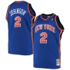 Elegante Larry Johnson New York Knicks 1998/99 Big & Tall Hardwood Classics Swingman Jersey Blue