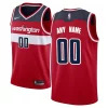 Meraviglioso Washington Wizards Nike Swingman Custom Jersey Red Icon Edition