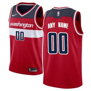 Meraviglioso Washington Wizards Nike Swingman Custom Jersey Red Icon Edition
