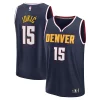 Splendido Bellissimo Nikola Jokic Denver Nuggets Youth Fast Break Replica Player Jersey Icon Edition Navy