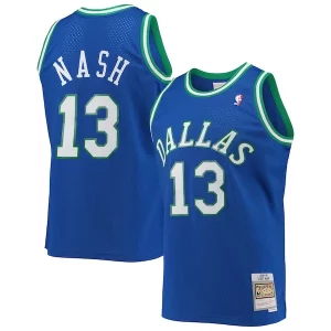 Meraviglioso Steve Nash Dallas Mavericks 1998/99 Hardwood Classics Swingman Jersey Blue