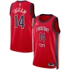 Comodo Pratico Brandon Ingram New Orleans Pelicans Jordan Brand Unisex Swingman Jersey Statement Edition Red