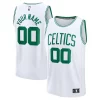 Sofisticato Boston Celtics Fast Break Custom Jersey Association Edition White/Kelly Green/Black