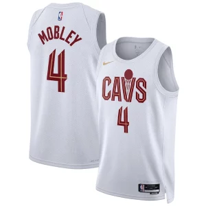 Lussuoso Evan Mobley Cleveland Cavaliers Nike Unisex Swingman Jersey Association Edition White