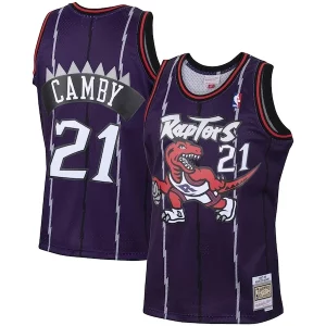 Fascinante Marcus Camby Toronto Raptors 2001/02 Hardwood Classics Swingman Jersey Purple