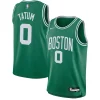 Gorgeous Duraturo Jayson Tatum Boston Celtics Nike Youth Swingman Jersey Icon Edition Kelly Green