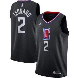 Gorgeous Duraturo Cool Kawhi Leonard LA Clippers Jordan Brand 2020/21 Swingman Jersey Statement Edition Black