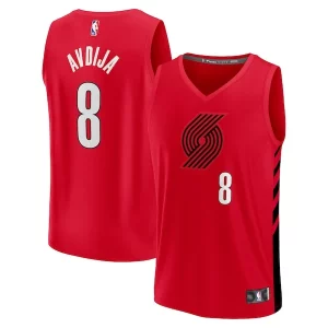 Lussuoso Elegante Accattivante Deni Avdija Portland Trail Blazers Youth Fast Break Player Jersey Statement Edition Red