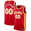 Delizioso Atlanta Hawks Nike 2020/21 Swingman Custom Jersey Icon Edition Red