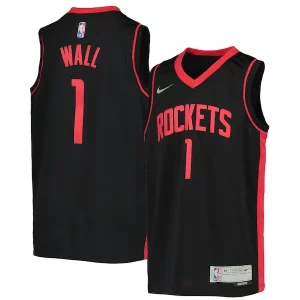 Classico Sofisticato Delizioso John Wall Houston Rockets Nike Youth 2020/21 Swingman Player Jersey Earned Edition Black