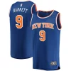 Stupendo Cool RJ Barrett New York Knicks Replica Fast Break Jersey Blue Icon Edition