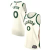 Incantevole Nike Jayson Tatum Boston Celtics Authentic Jersey City Edition White