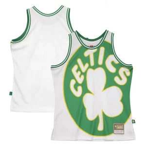 Comodo Attraente Classico Boston Celtics Hardwood Classics Blown Out Fashion Jersey White