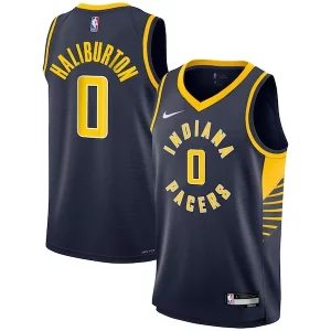 Classico Trendy Tyrese Haliburton Indiana Pacers Nike Youth Swingman Jersey Icon Edition Navy