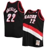 Lussuoso Clyde Drexler Portland Trail Blazers 1991/92 Big & Tall Hardwood Classics Swingman Jersey Black