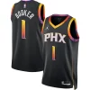 Gorgeous Comodo Devin Booker Phoenix Suns Jordan Brand Unisex Swingman Jersey Statement Edition Black
