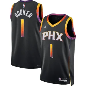 Gorgeous Comodo Devin Booker Phoenix Suns Jordan Brand Unisex Swingman Jersey Statement Edition Black