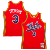 Carino Bellissimo Allen Iverson Philadelphia 76ers 2004/05 Hardwood Classics Swingman Jersey Red