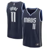 Incantevole Kyrie Irving Dallas Mavericks Fast Break Replica Player Jersey Statement Edition Navy