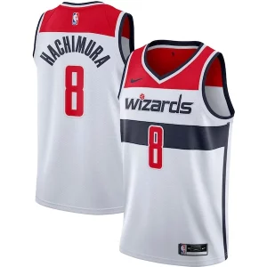 Sofisticato Magnifico Delizioso Rui Hachimura Washington Wizards Nike 2020/21 Swingman Jersey White Association Edition
