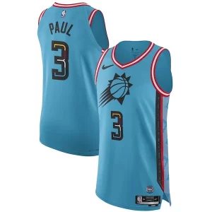 Classico Duraturo Elegante Chris Paul Phoenix Suns Nike 2022/23 Authentic Jersey City Edition Turquoise