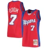 Splendido Accattivante Lamar Odom LA Clippers 2000/01 Hardwood Classics Swingman Jersey Red