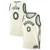 Magnifico Fantastico Gorgeous Jayson Tatum Boston Celtics Nike Unisex 2023/24 Swingman Jersey White City Edition
