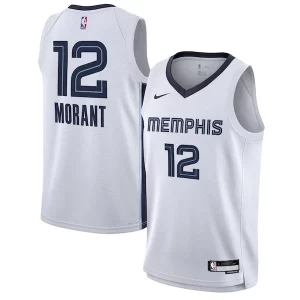 Magnifico Ja Morant Memphis Grizzlies Nike Youth Swingman Jersey Association Edition White