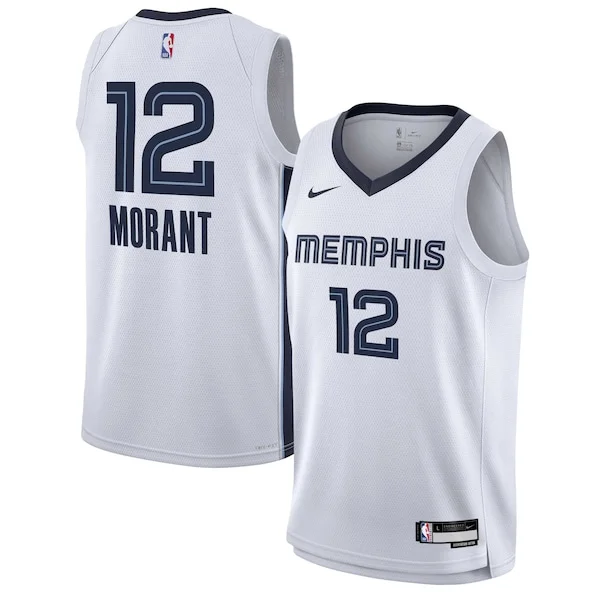 Magnifico Ja Morant Memphis Grizzlies Nike Youth Swingman Jersey Association Edition White