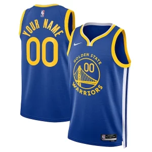 Eccezionale Golden State Warriors Nike Unisex Swingman Custom Jersey Royal Icon Edition