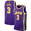 Duraturo Anthony Davis Los Angeles Lakers Jordan Brand 2020/21 Swingman Jersey Statement Edition Purple