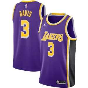Duraturo Anthony Davis Los Angeles Lakers Jordan Brand 2020/21 Swingman Jersey Statement Edition Purple