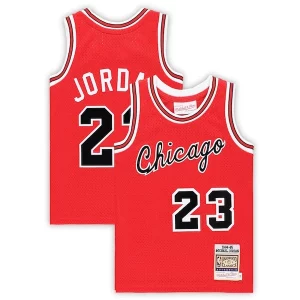 Classico Comodo Michael Jordan Chicago Bulls Toddler Hardwood Classics 1984/85 Authentic Swingman Jersey Red