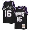 Pratico Peja Stojakovic Sacramento Kings Youth 2001/02 Hardwood Classics Swingman Jersey Black