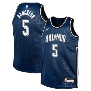 Comodo Robusto Paolo Banchero Orlando Magic Nike Youth Swingman Replica Jersey City Edition Navy