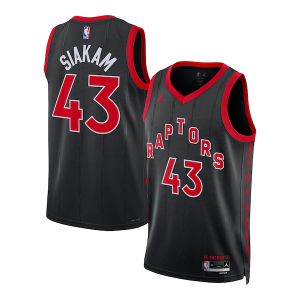Cool Eccezionale Pascal Siakam Toronto Raptors Jordan Brand Unisex Swingman Jersey Statement Edition Black