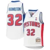 Bellissimo Richard Hamilton Detroit Pistons Youth 2003/04 Hardwood Classics Swingman Jersey White