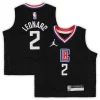 Moderno Stupendo Kawhi Leonard LA Clippers Jordan Brand Toddler 2020/21 Jersey Black Statement Edition