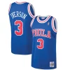 Fascinante Sofisticato Bellissimo Allen Iverson Philadelphia 76ers 1996/97 Hardwood Classics Swingman Jersey Royal