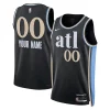 Gorgeous Pratico Atlanta Hawks Nike Unisex 2023/24 Custom Swingman Jersey Black City Edition