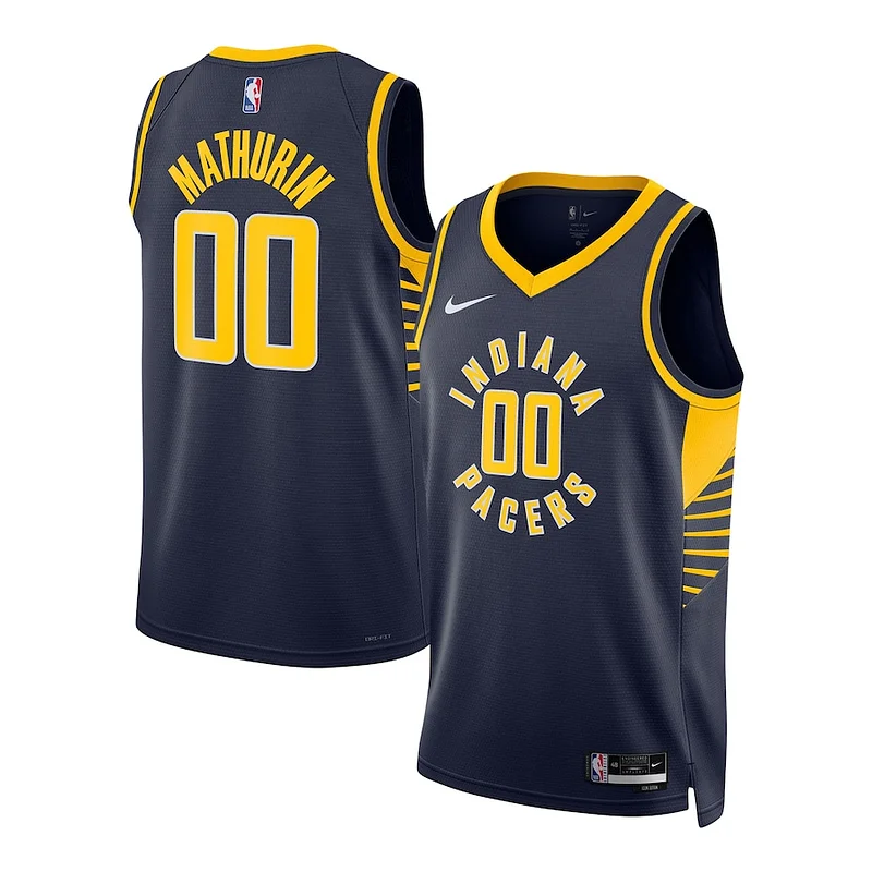 Versatile Classico Raffinato Bennedict Mathurin Indiana Pacers Nike Unisex Swingman Jersey Association Edition Navy