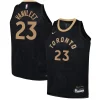 Pratico Fred VanVleet Toronto Raptors Nike Youth 2022/23 Swingman Jersey City Edition Black